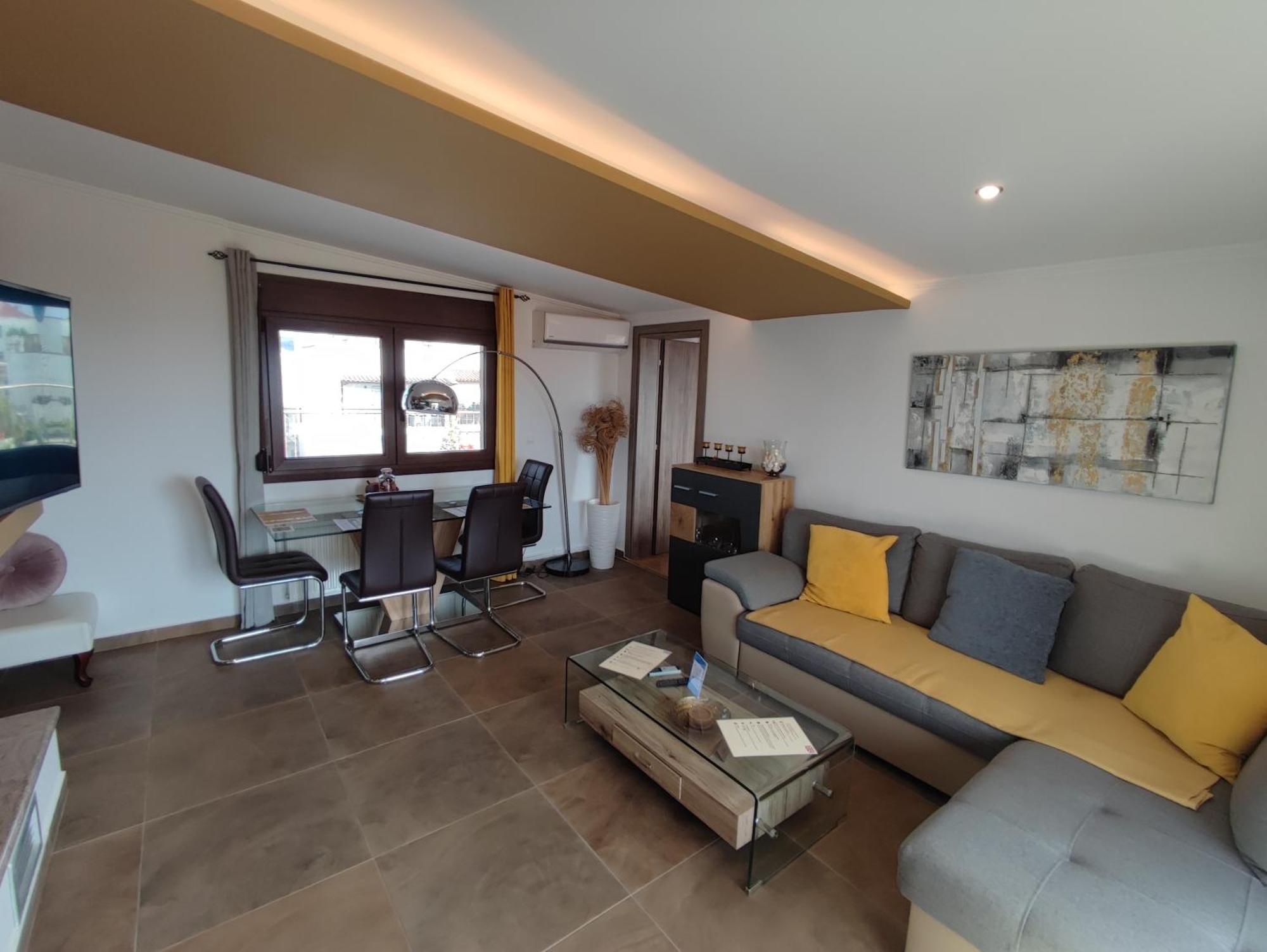 ネオス・マルマラスTheasis Luxury Panoramic Penthouseアパートメント エクステリア 写真